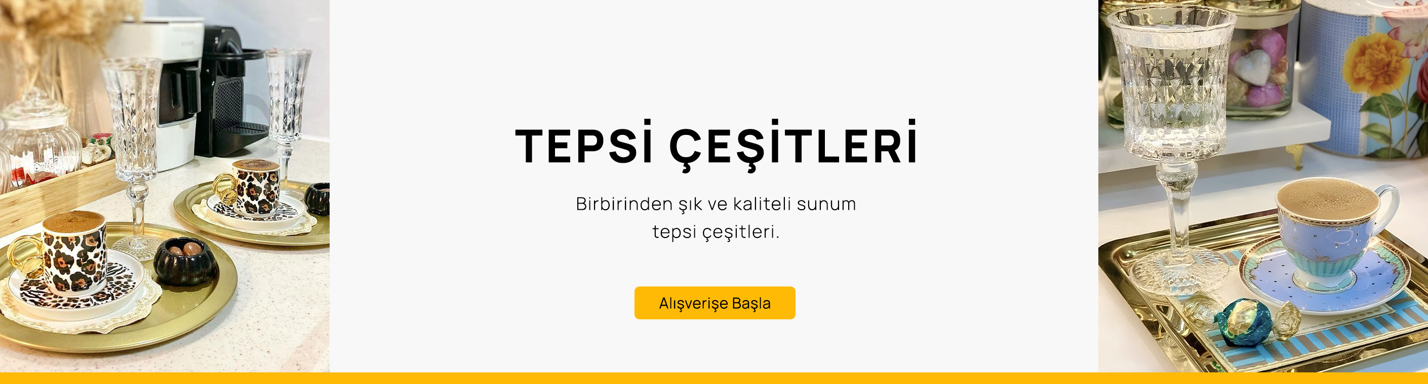 Sunum Tepsi Çeşitleri